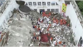 11 dead after middle school gym roof collapses onto volleyball practice in China, arrests made