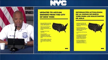 NYC issues posters telling migrants to 'consider another city,' warns of sky-high prices