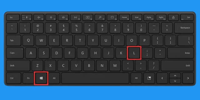 pintasan untuk mengunci layar Windows Anda
