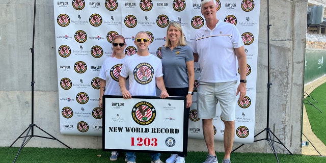 1203 sleeping bags world record attempt