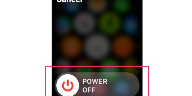 Screen shot of the emergency screen.
