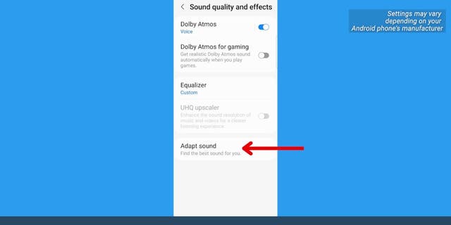 Android ekran görüntüsü sesi uyarla