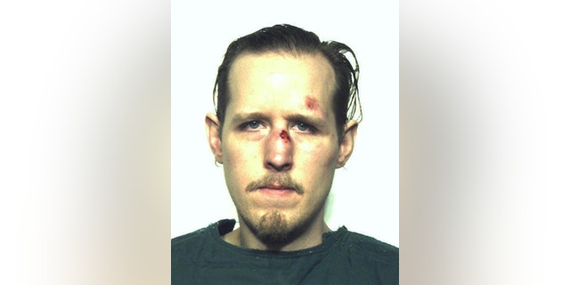 Eric Matthew Frein bloody face mug shot after 2014 arrest in pennsylvania police killing