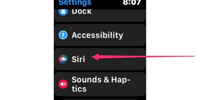 Screenshot of the Settings screen.