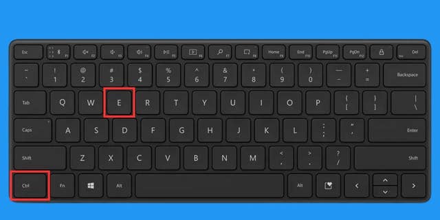 Windows için klavye kısayolları