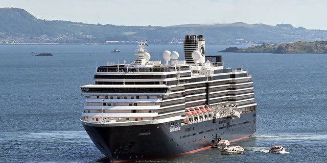 The Holland America Line cruise ship