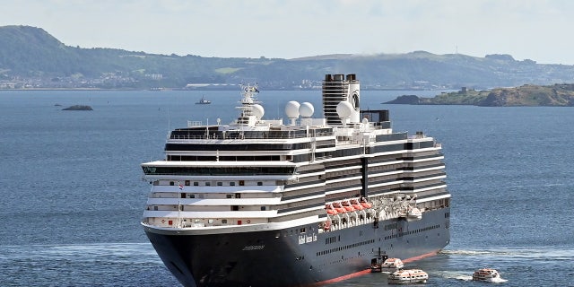 The Holland America Line cruise ship