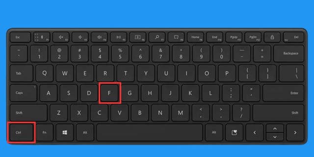 Windows için klavye kısayolları