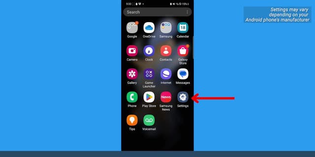 Android screenshot adjusting
