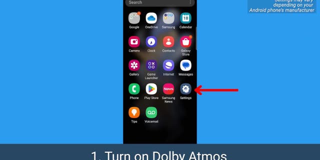 Android ekran görüntüsü ayarlama