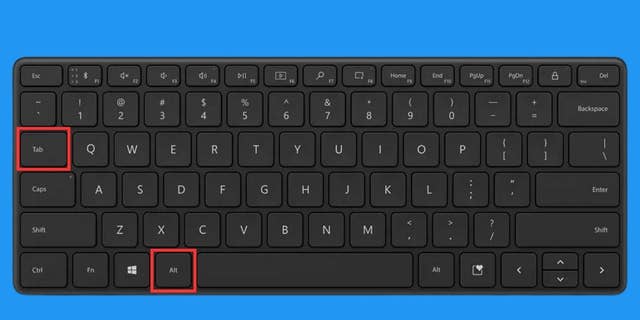 Windows için klavye kısayolları