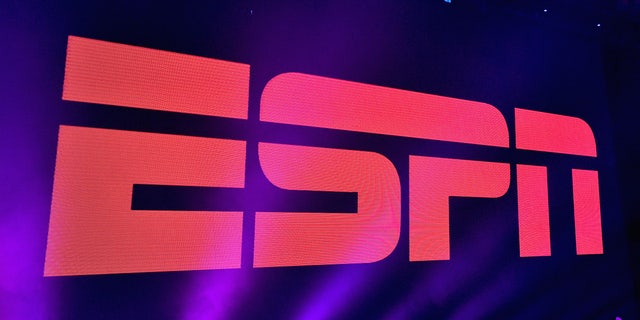 A view of the ESPN logo