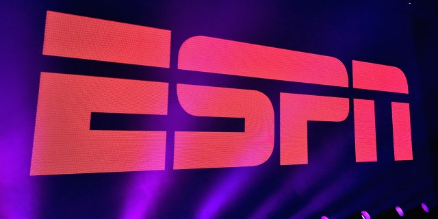A view of the ESPN logo