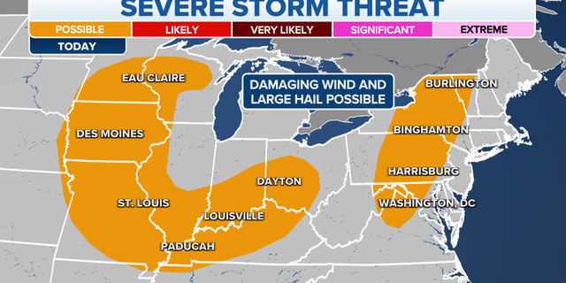Heat wave expanding to Midwest, Northeast following severe weather risk ...