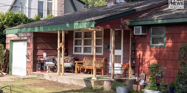 An exterior view of Rex Heuermann's Long Island home