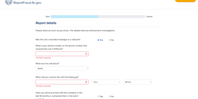 Screenshot of Google web results