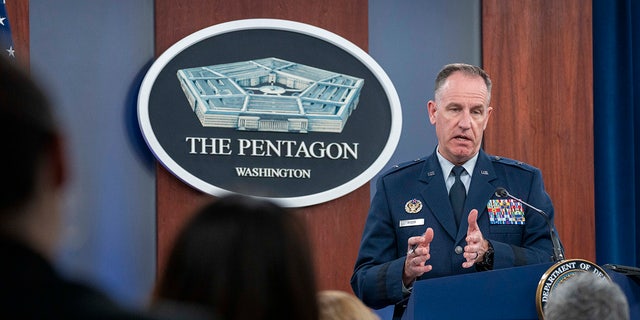 Pentagon spokesman addresses the media