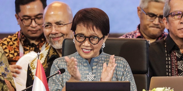 Indonesian Foreign Minister Retno Marsudi 