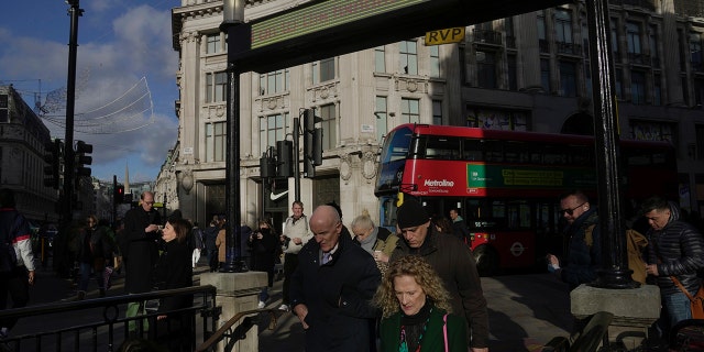 Straße in Großbritannien