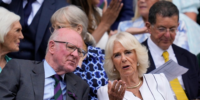 Britains Queen Camilla