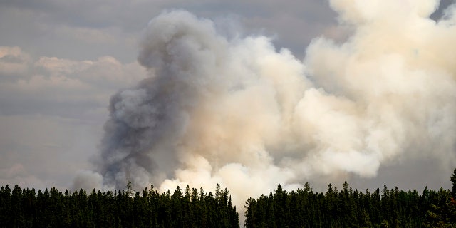 Wildfire smoke in British Columbia