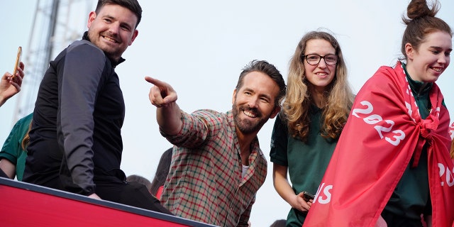 Wrexham co-owner Ryan Reynolds,
