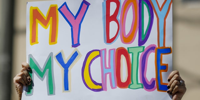 My Body, My Choice sign