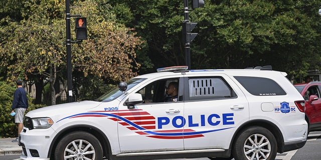 DC Police Department patrol vehicle
