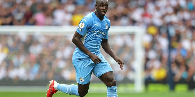 Benjamin Mendy in action