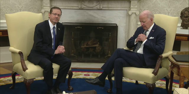 President Biden and President Isaac Herzog