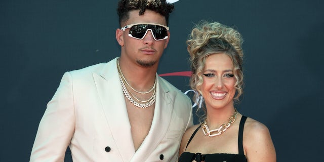 Brittany and Patrick Mahomes at the ESPYS