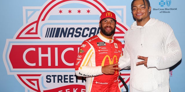 Bubba Wallace ve Justin Fields