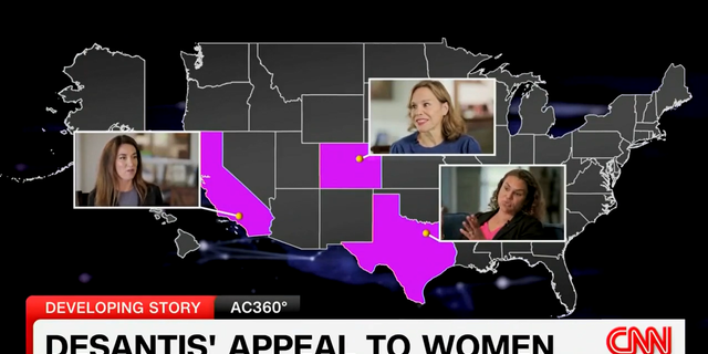 Mothers for DeSantis in various states