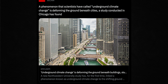 CNN report underground climate change