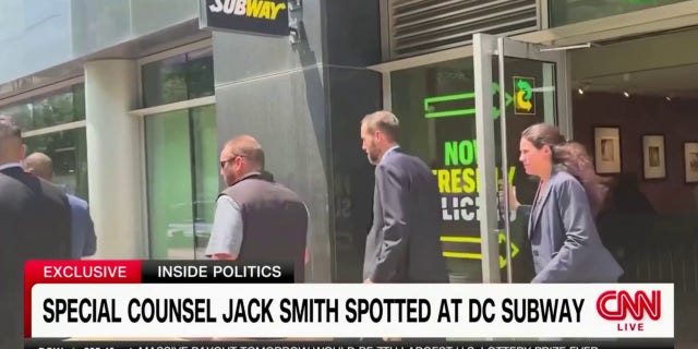Jack Smith leaving a Subway