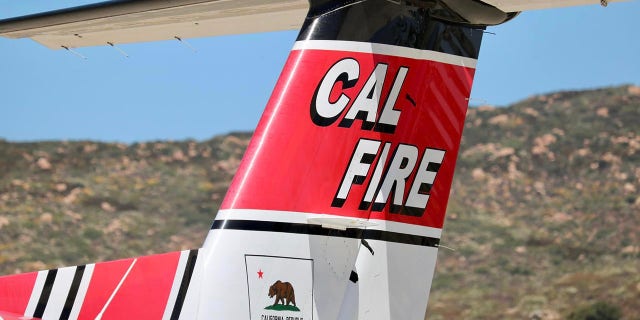 CAL Fire San Diego County plane