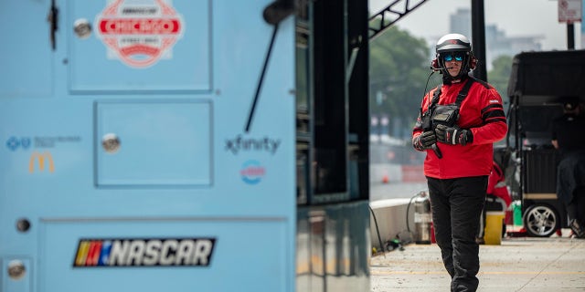 Chicago Street Race pit crew member