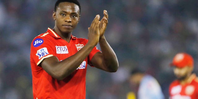 Kagiso Rabada salutes crowd