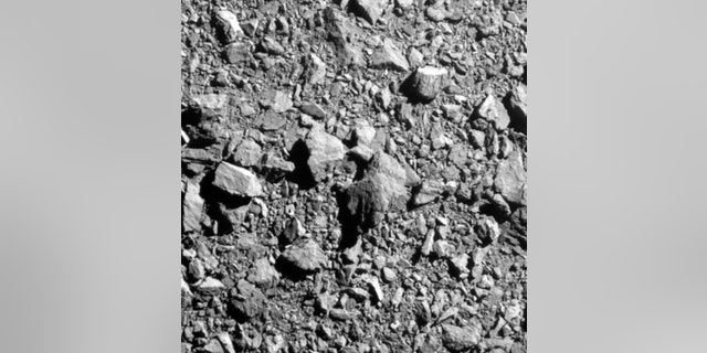 The last complete image of the asteroid Dimorphos