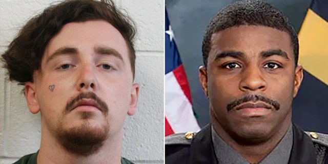 Austin Davidson and Corporal Glenn Hilliard