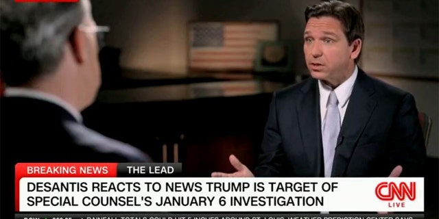 Der republikanische Gouverneur von Florida, Ron DeSantis, Jake Tapper