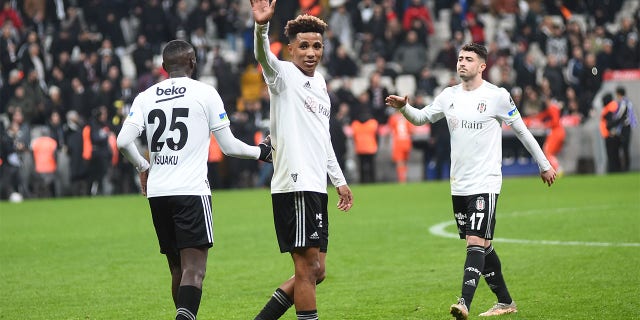 Dele Alli waves to fans
