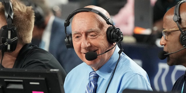 Dick Vitale smiles