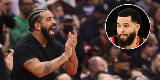 Drake and Fred VanVleet