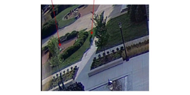 An image showing Emerson and Macedo on CUA's campus