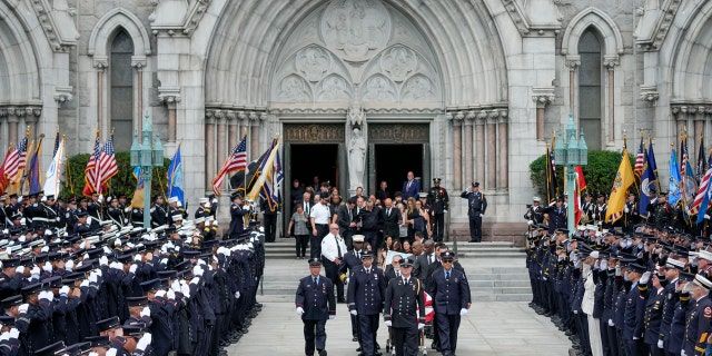 Firefighter funeral