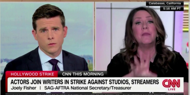Joely Fisher on CNN