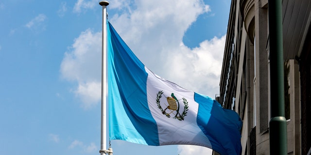 Nationalflagge Guatemalas