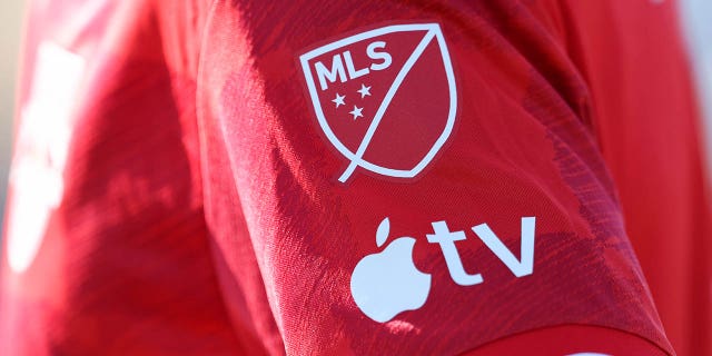 MLS logo on a sleeve