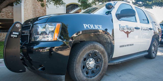 Fort Worth Texas police cruiser